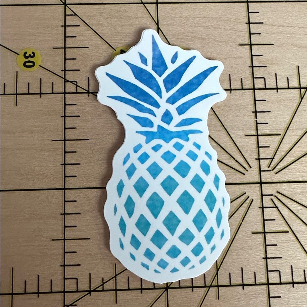 💜13/$13 +Bundle Sticker Sale| Pineapple Fruit Waterproof Sticker